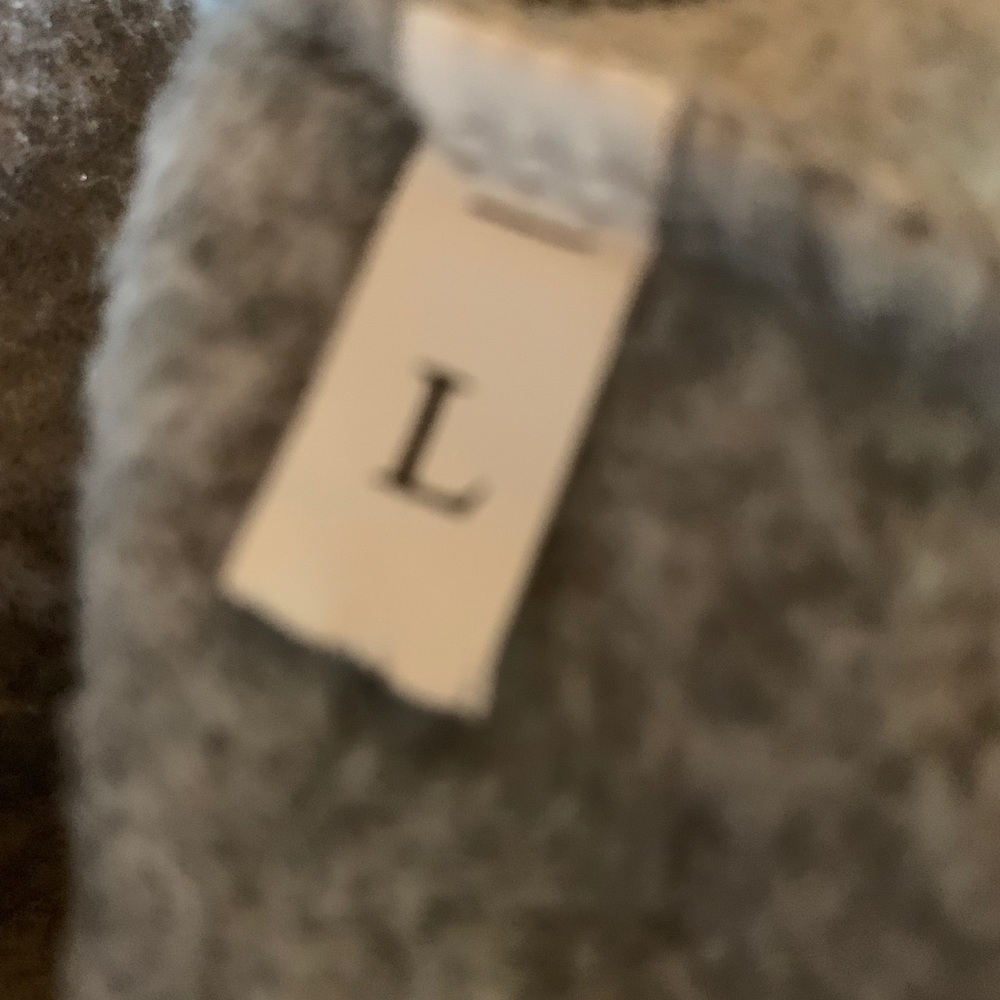 Womens Lg Grey White Jacket Sz Large - Picture 5 of 5